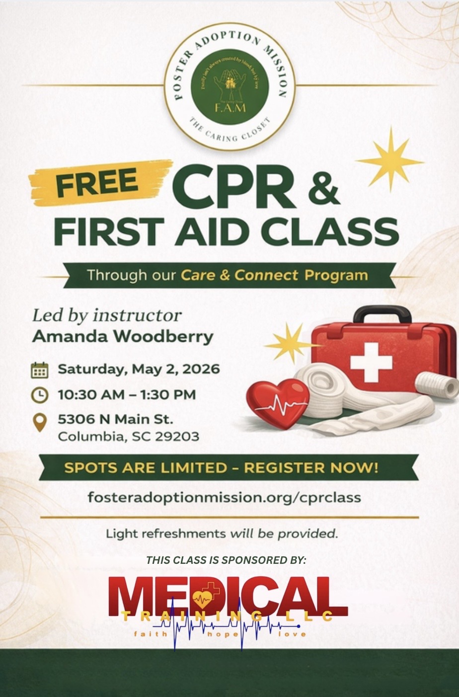 CPR Class Flyer